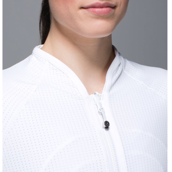 Lululemon White "Find Your Bliss" Jacket - Picture 6 of 6